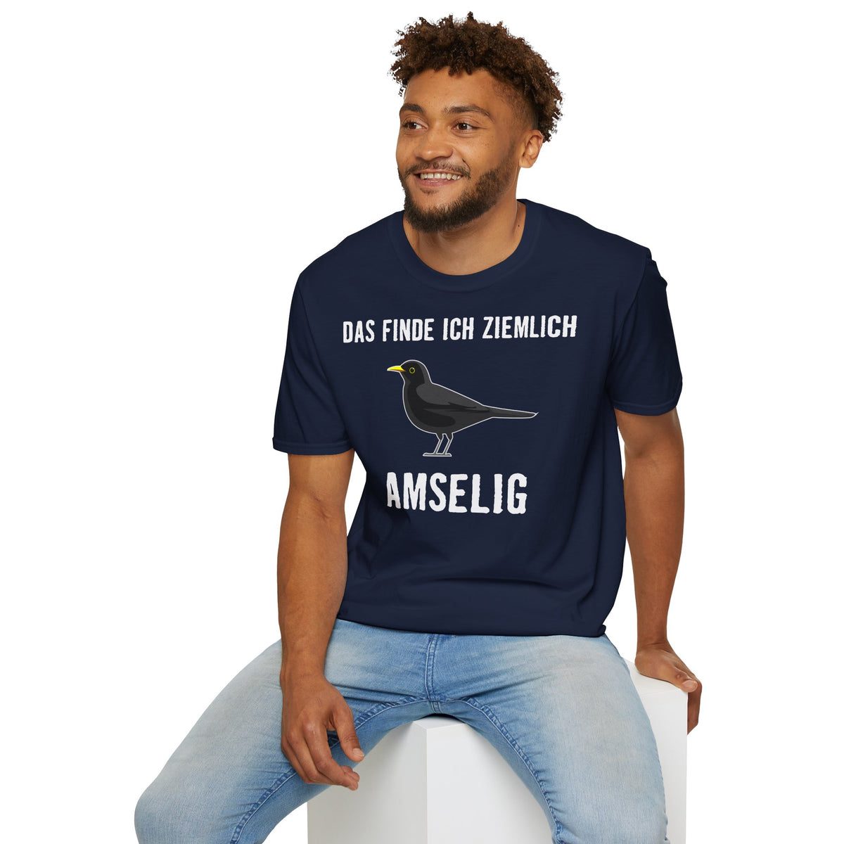 T-Shirt (bis 5XL) Ziemlich Amselig