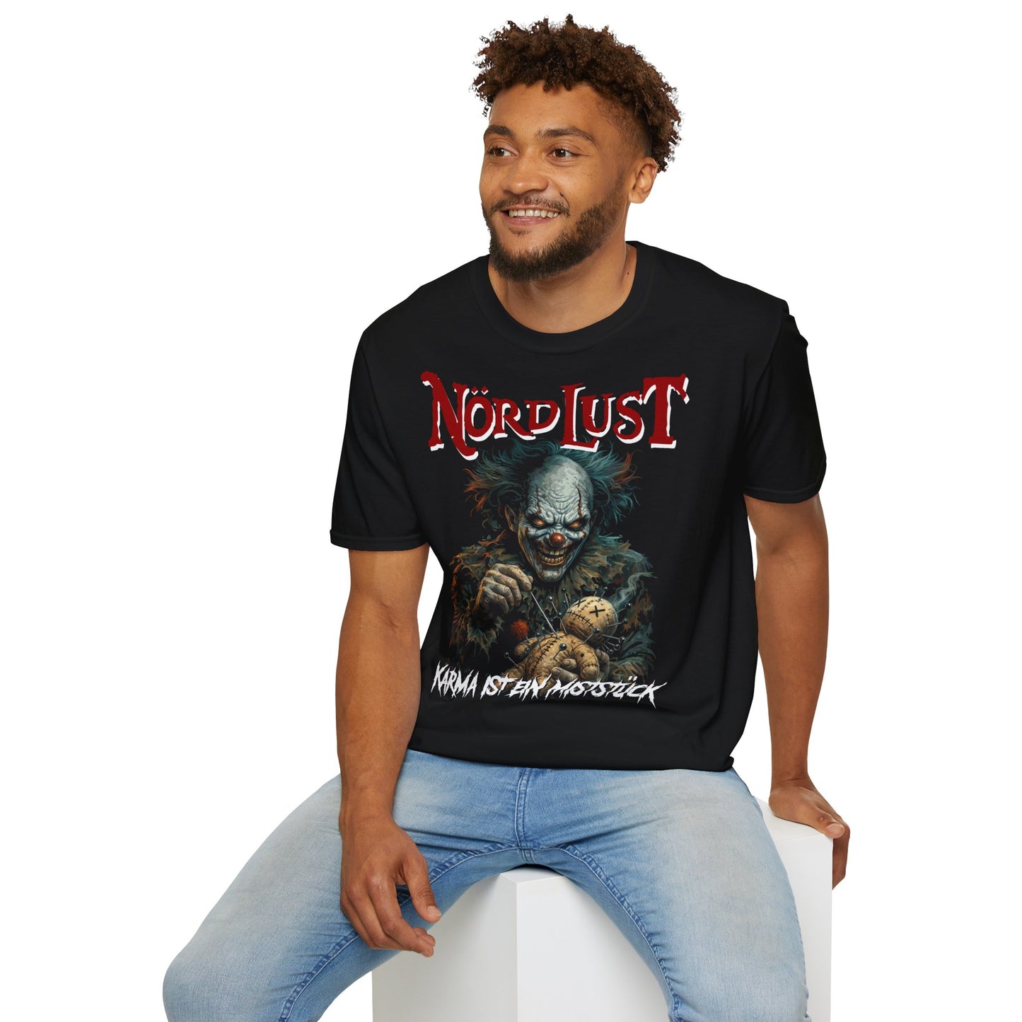 T-Shirt (bis 5XL) NördLust Karma ist ein Miststück
