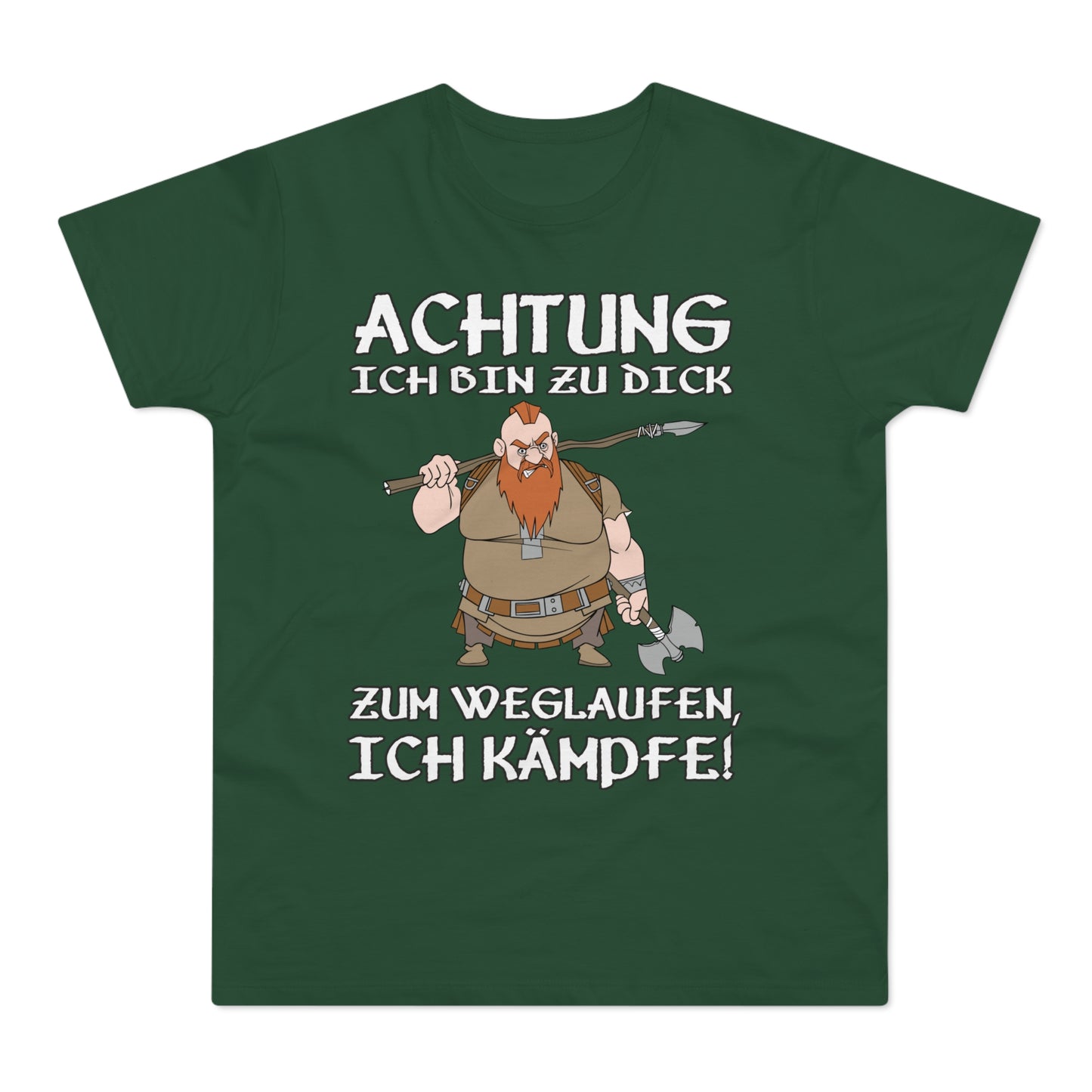 T-Shirt Achtung - Ich kämpfe (bis 5XL)