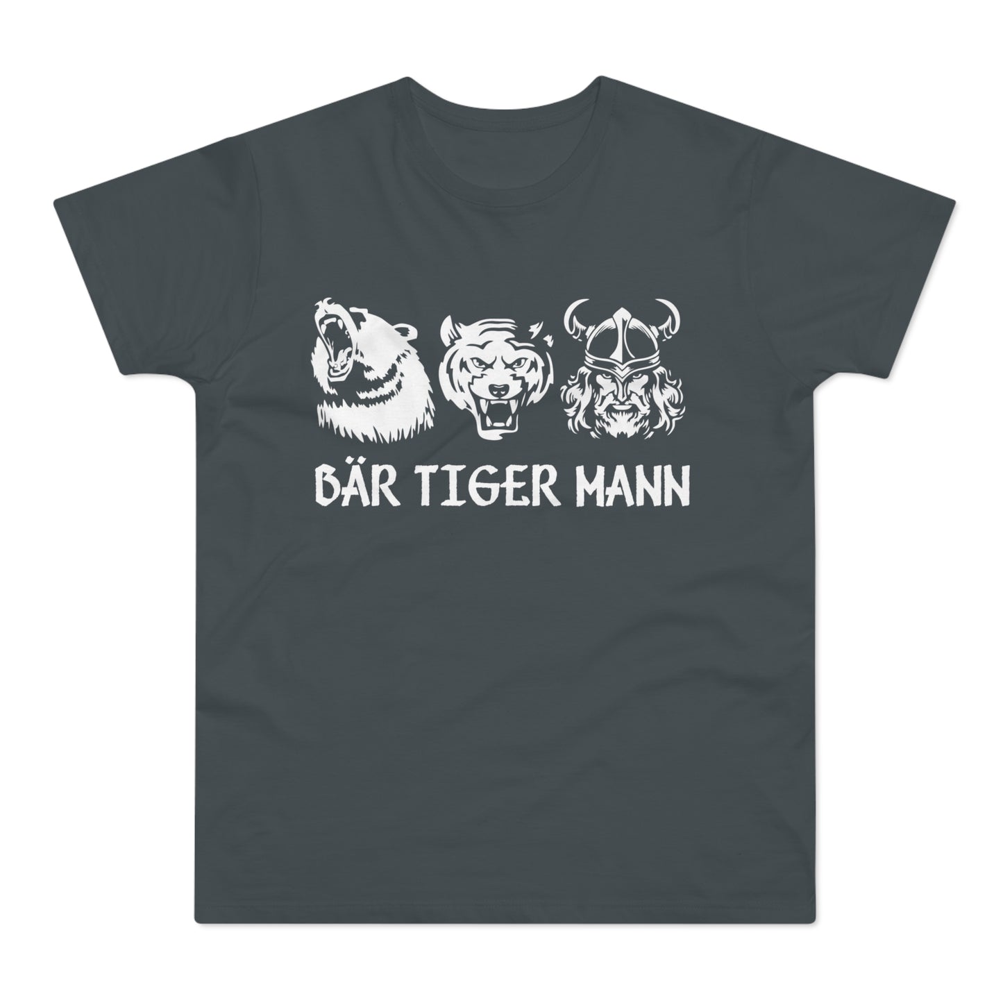 T-shirt Bär Tiger Mann - Bärtiger Mann (bis 5XL)