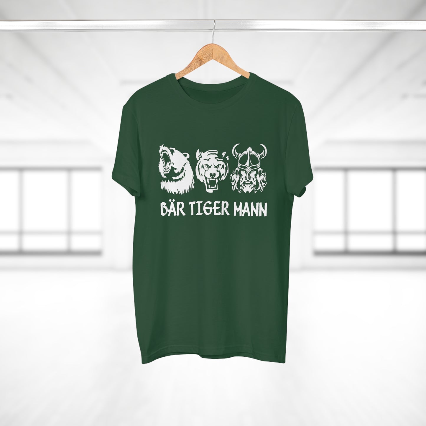 T-shirt Bär Tiger Mann - Bärtiger Mann (bis 5XL)