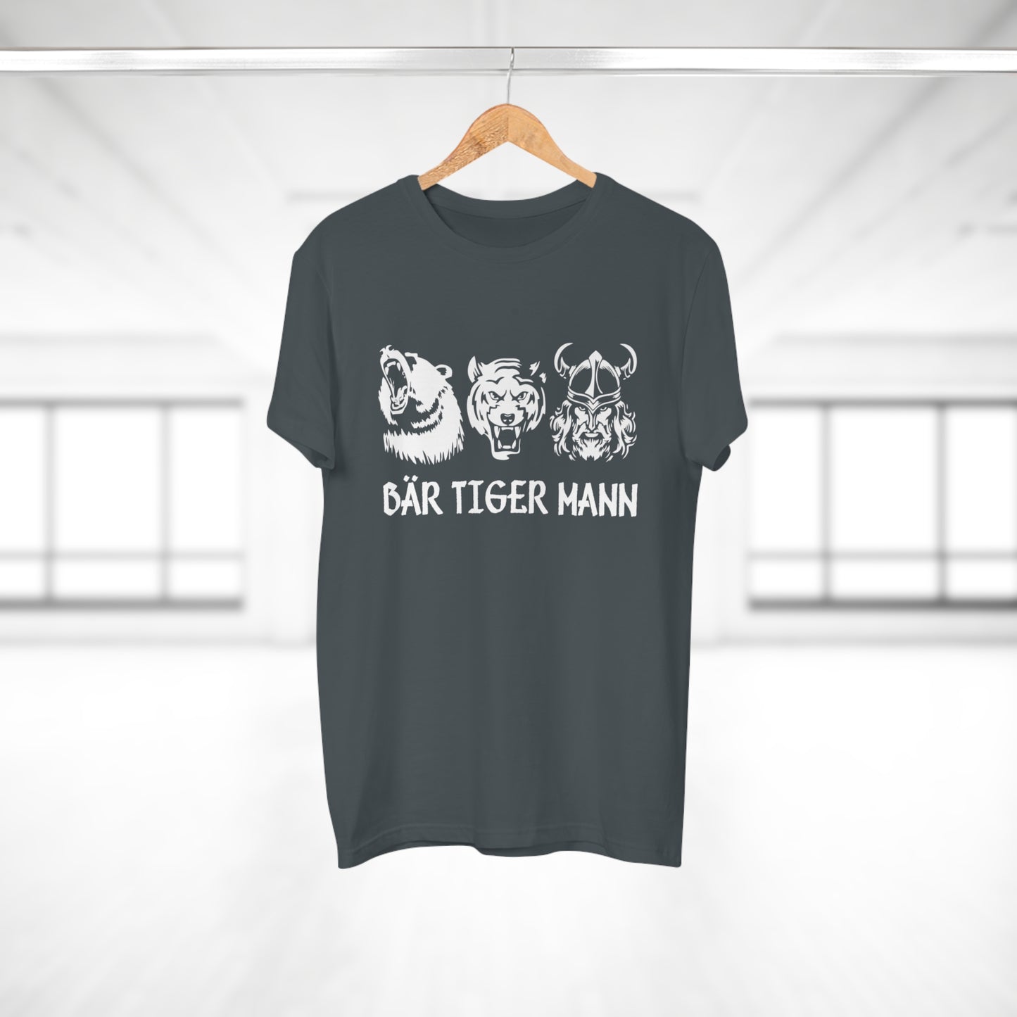T-shirt Bär Tiger Mann - Bärtiger Mann (bis 5XL)