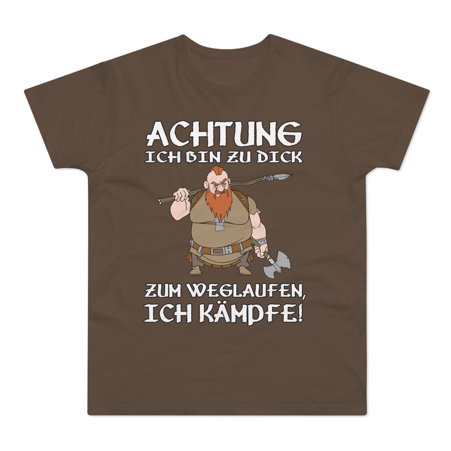 T-Shirt Achtung - Ich kämpfe (bis 5XL)