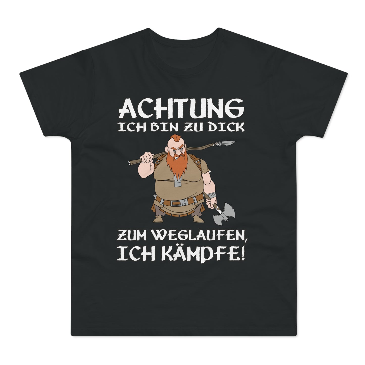 T-Shirt Achtung - Ich kämpfe (bis 5XL)