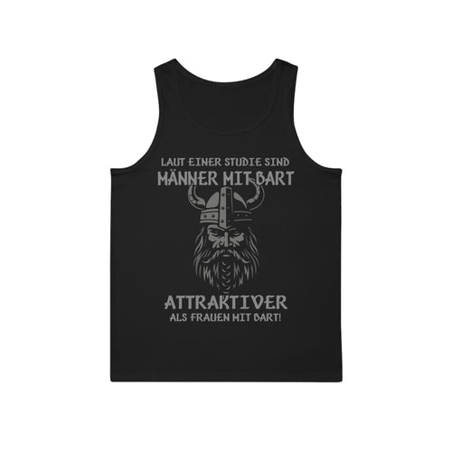 Tank Top Männer mit Bart