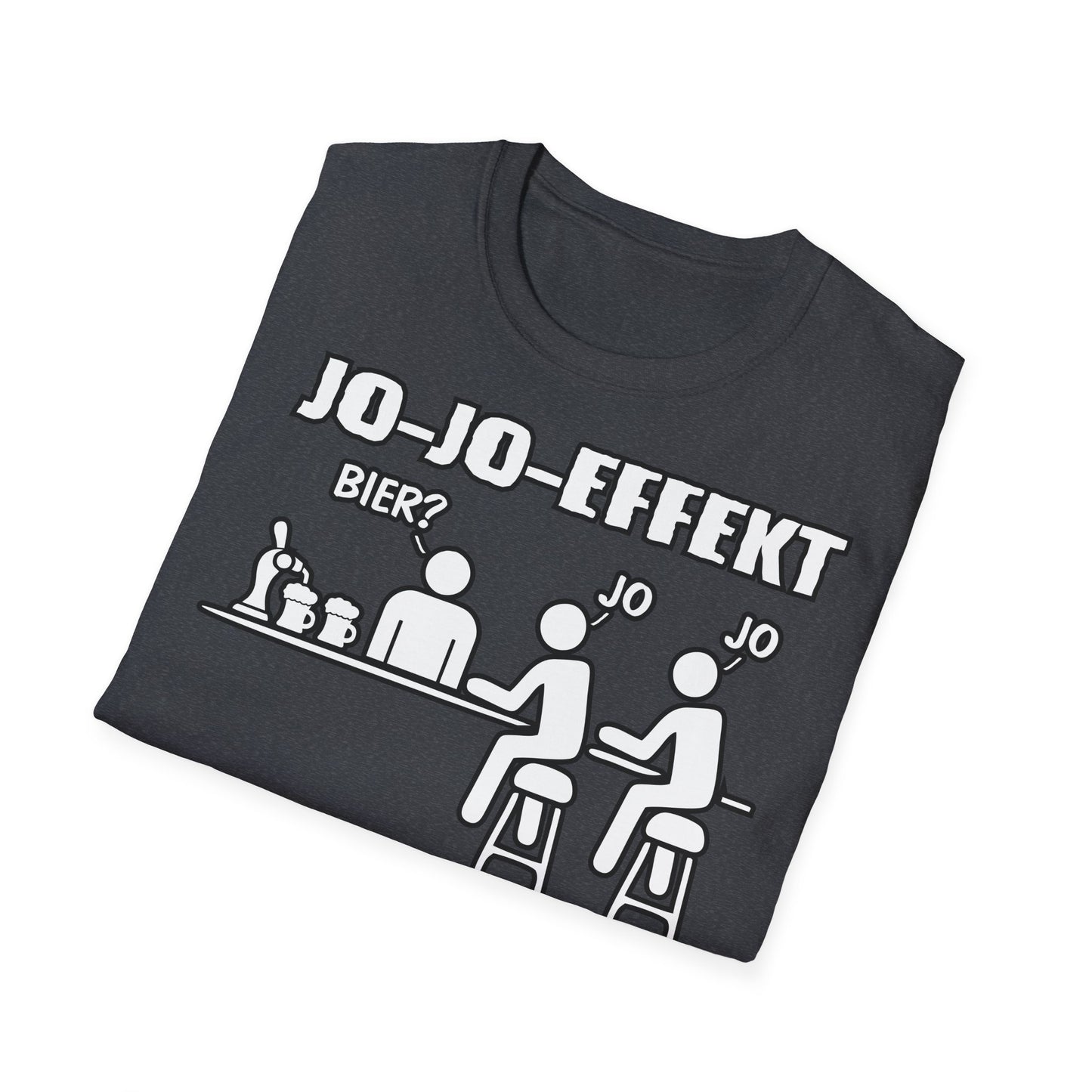 T-Shirt Jo-Jo-Effekt bei Männern