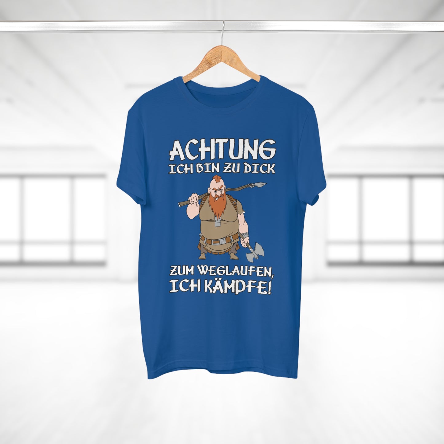 T-Shirt Achtung - Ich kämpfe (bis 5XL)