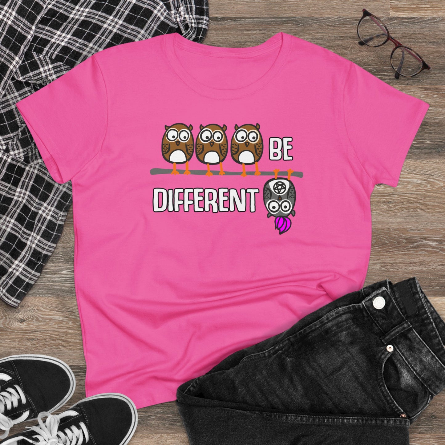 Damen T-Shirt Be Different