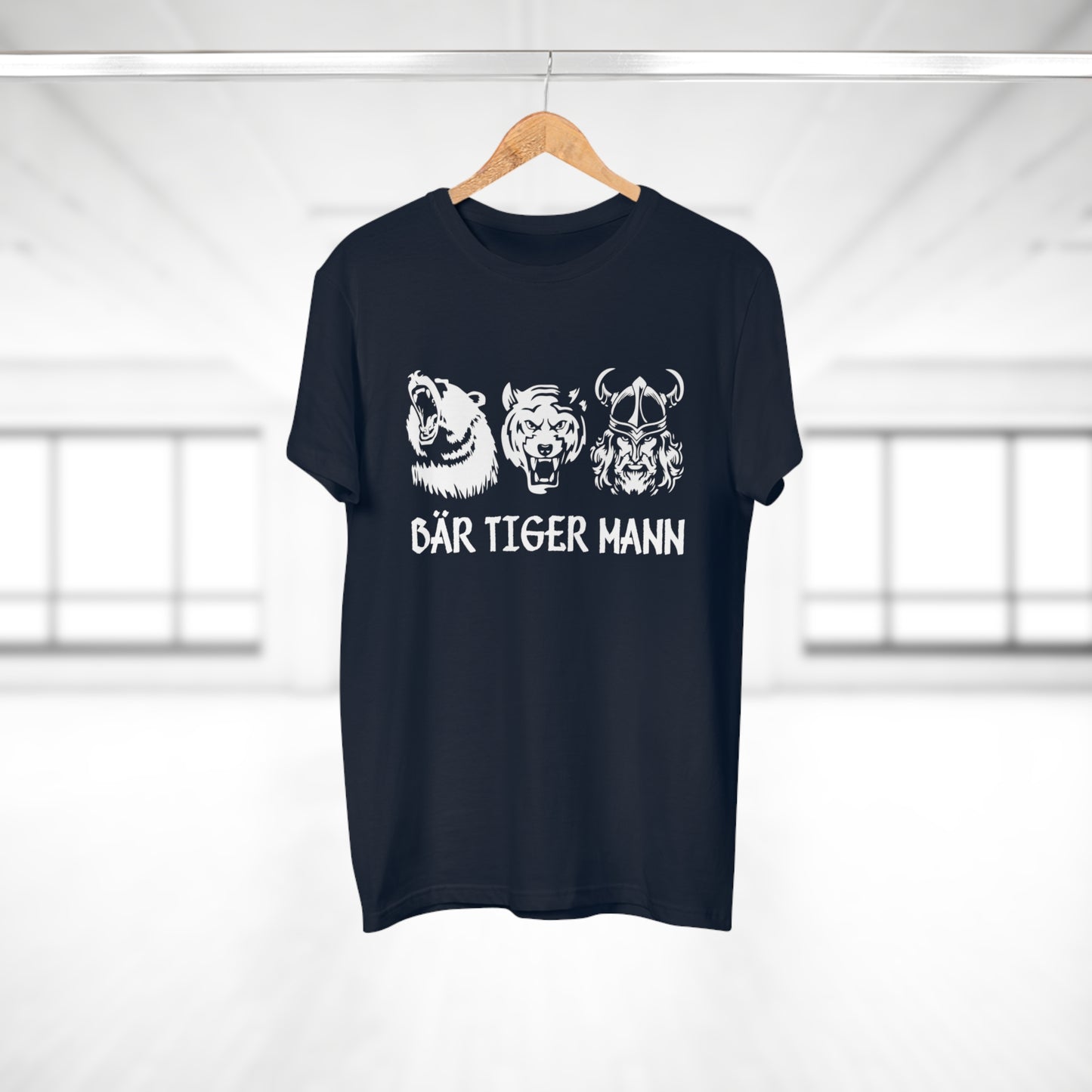 T-shirt Bär Tiger Mann - Bärtiger Mann (bis 5XL)