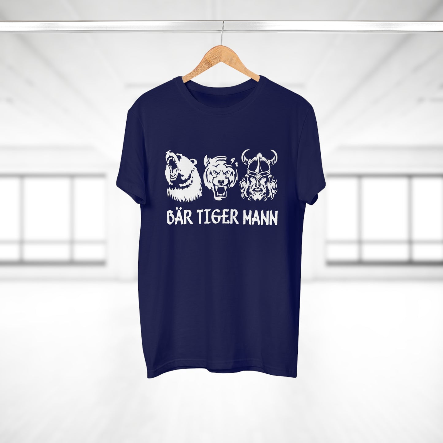 T-shirt Bär Tiger Mann - Bärtiger Mann (bis 5XL)