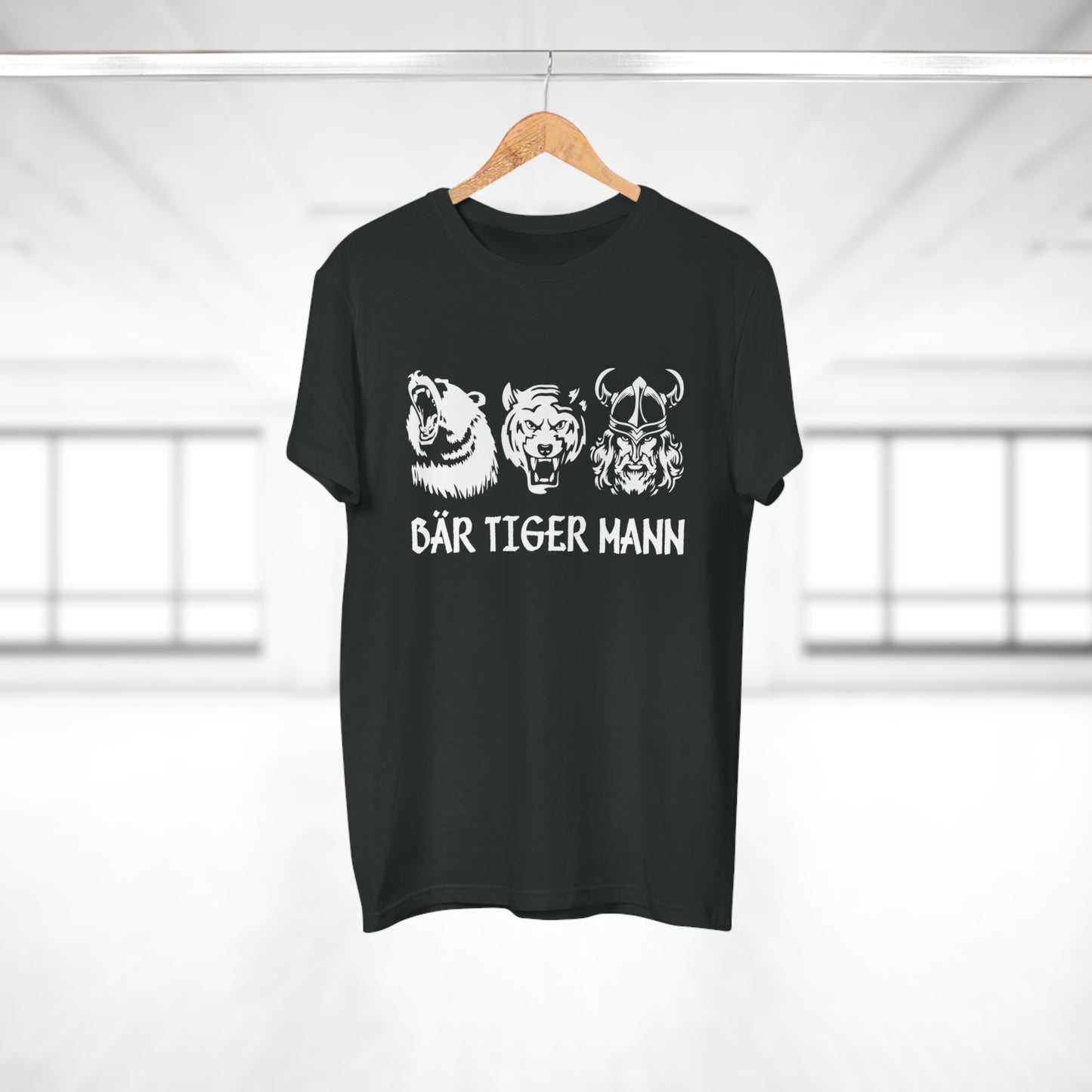 T-shirt Bär Tiger Mann - Bärtiger Mann (bis 5XL)