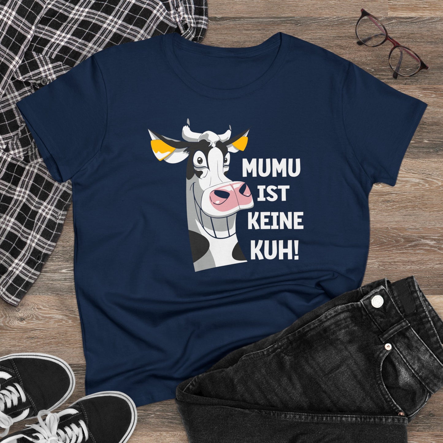 Damen T-Shirt Mumu ist keine Kuh