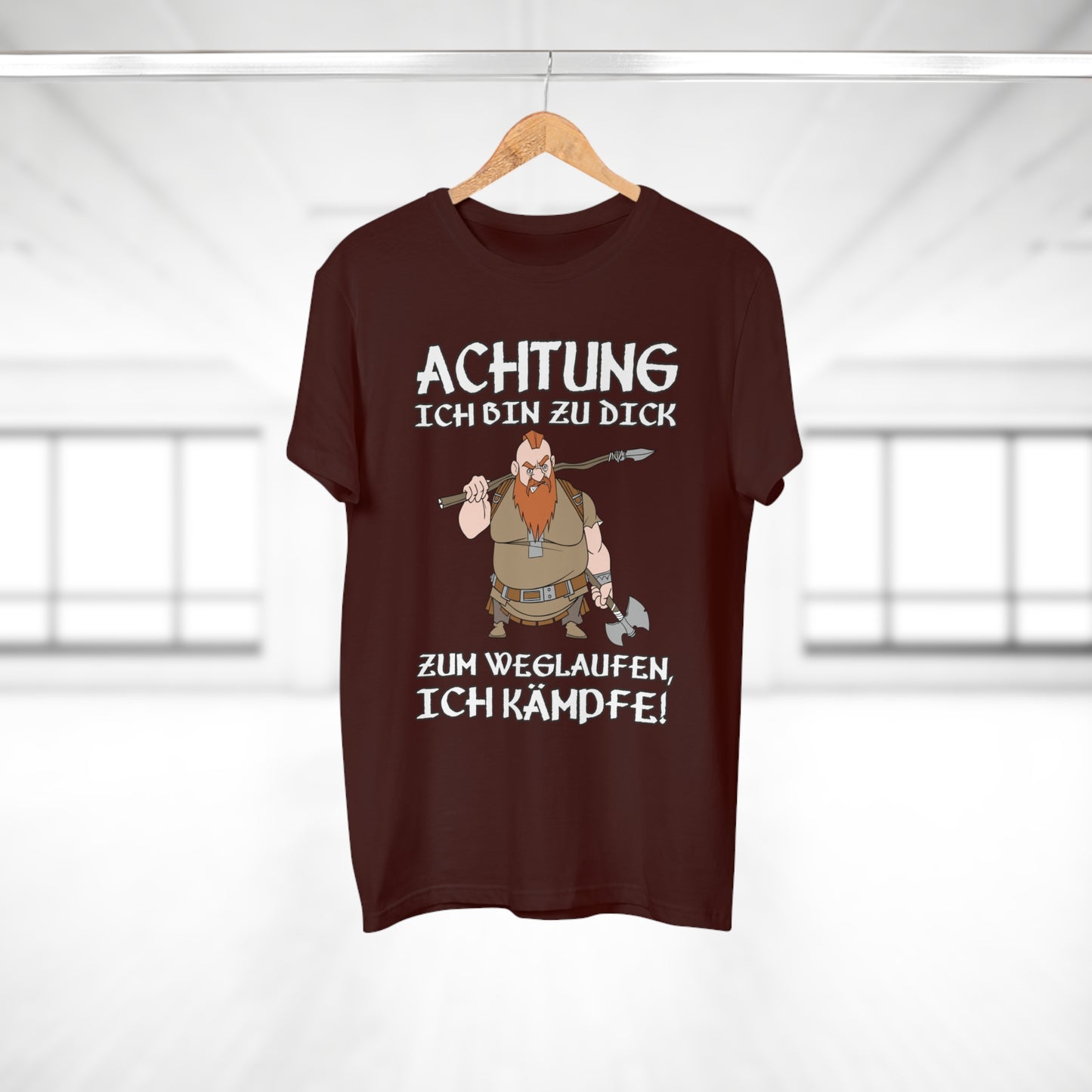 T-Shirt Achtung - Ich kämpfe (bis 5XL)