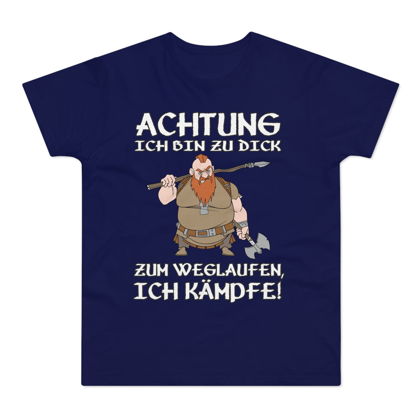 T-Shirt Achtung - Ich kämpfe (bis 5XL)
