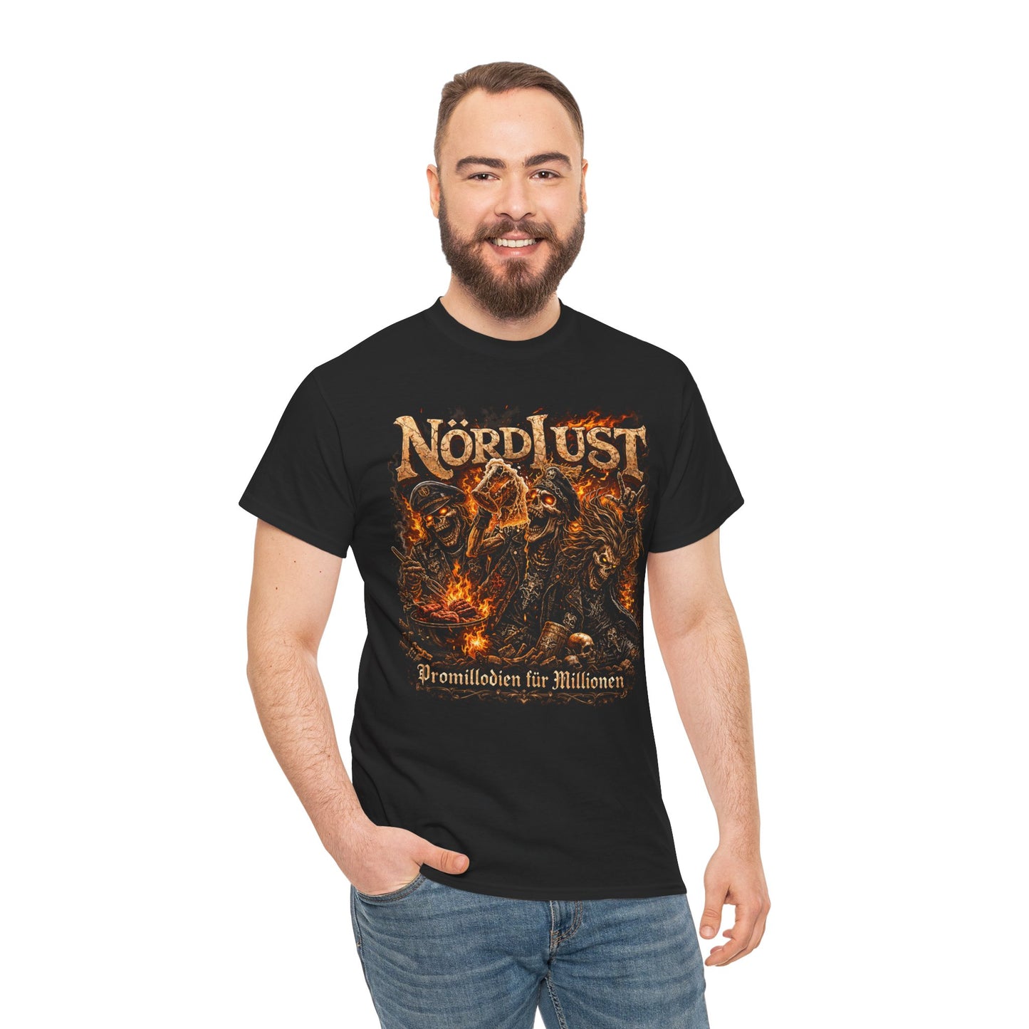 T-Shirt (bis 5XL) NördLust Promillodien für Millionen