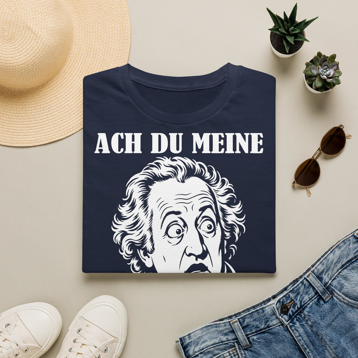 T-Shirt (bis 5XL) Ach Du meine Goethe