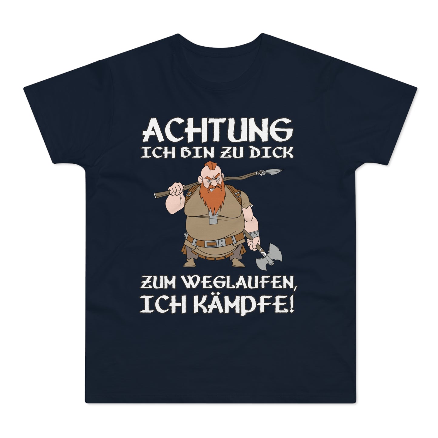 T-Shirt Achtung - Ich kämpfe (bis 5XL)