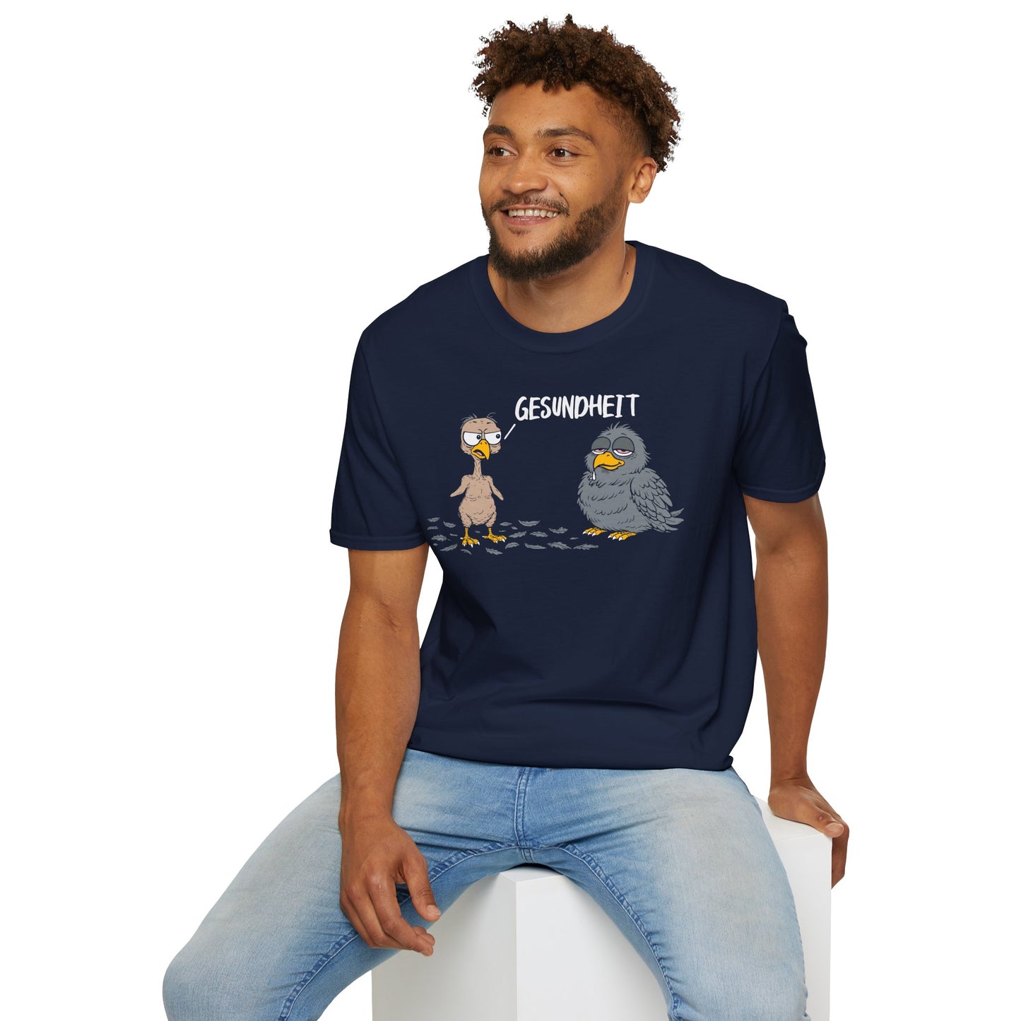 T-Shirt (bis 5XL) Vögel Gesundheit