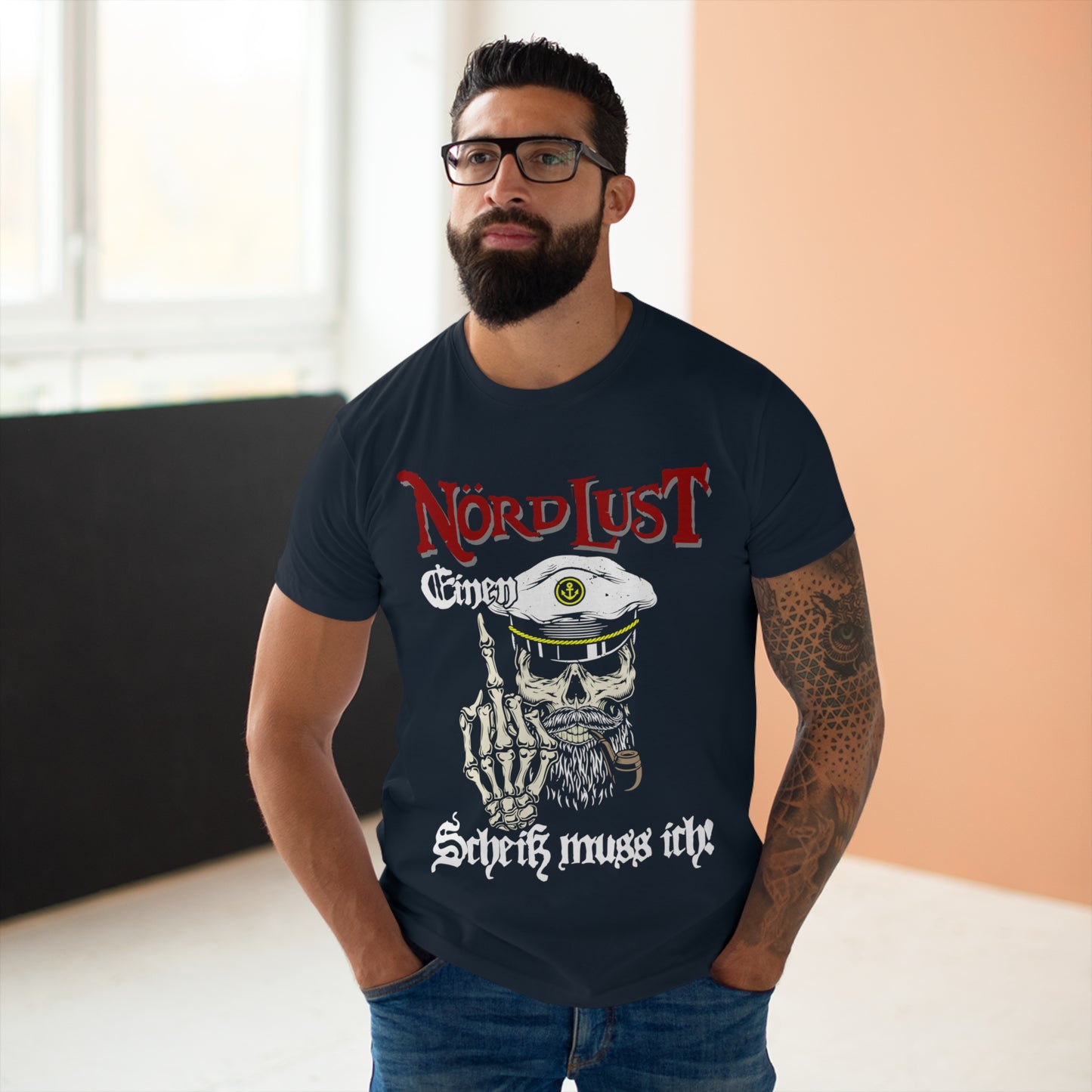 T-Shirt (bis 5XL) NördLust Einen Scheiß muss ich