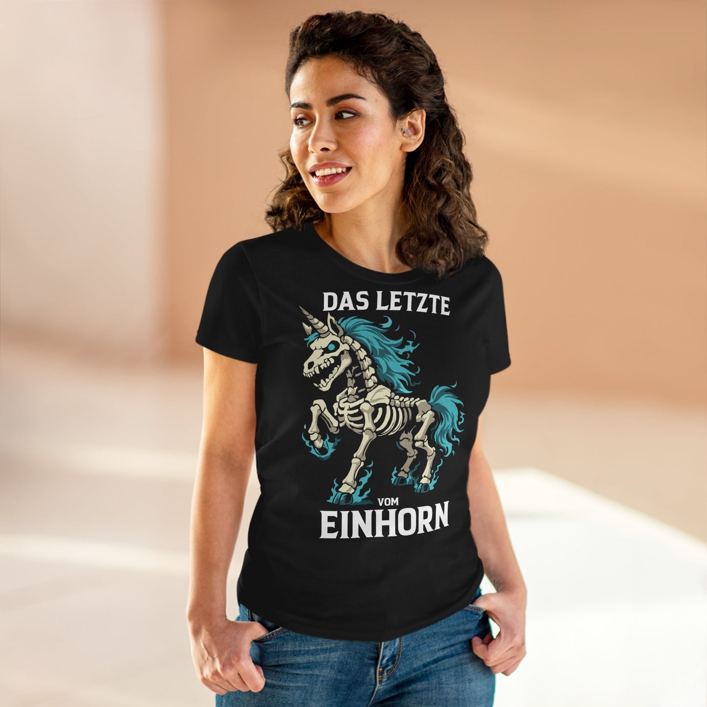 Damen T-Shirt Das letzte vom Einhorn