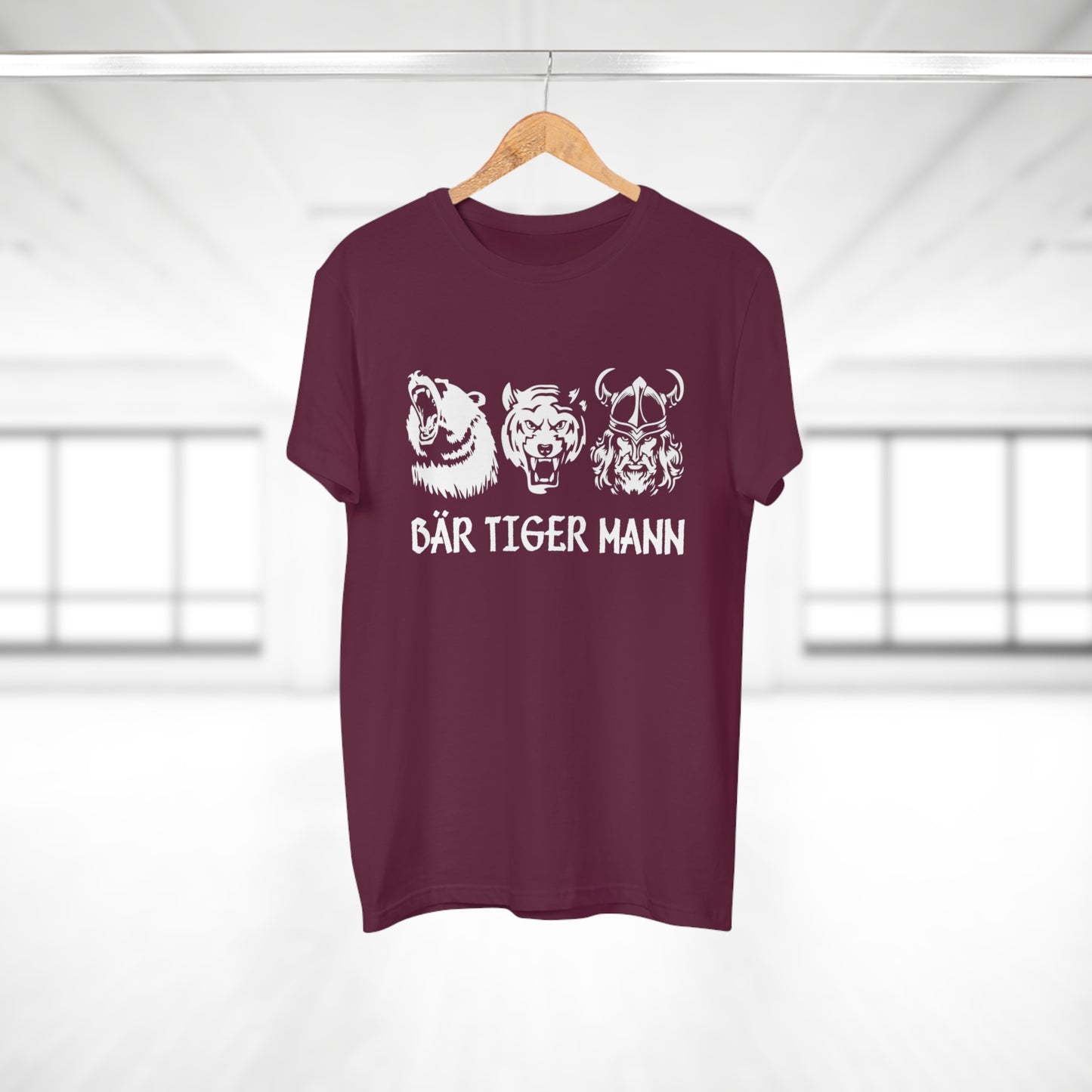 T-shirt Bär Tiger Mann - Bärtiger Mann (bis 5XL)