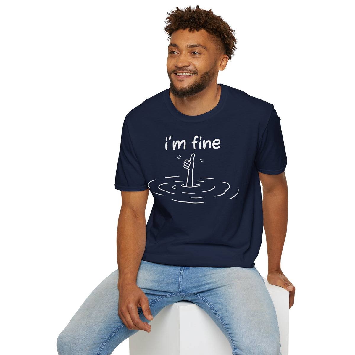 T-Shirt (bis 5XL) I'm fine