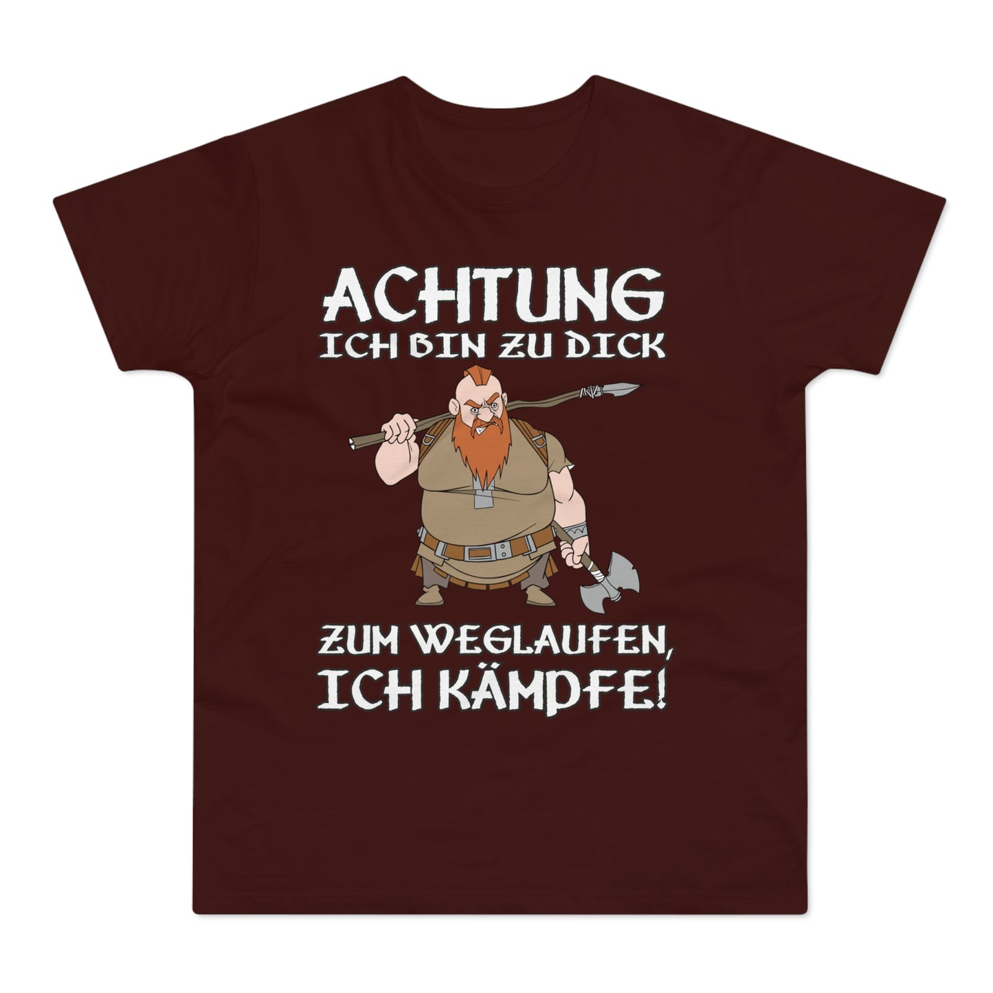 T-Shirt Achtung - Ich kämpfe (bis 5XL)