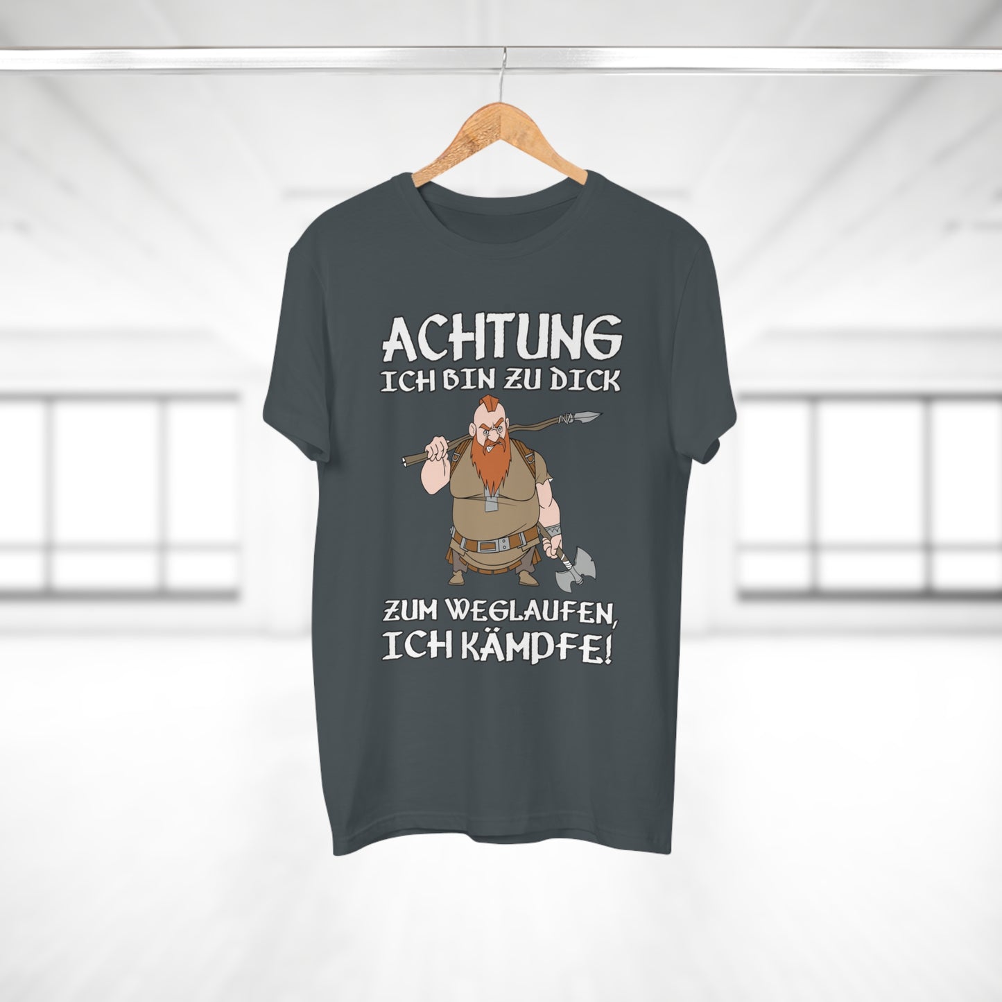 T-Shirt Achtung - Ich kämpfe (bis 5XL)