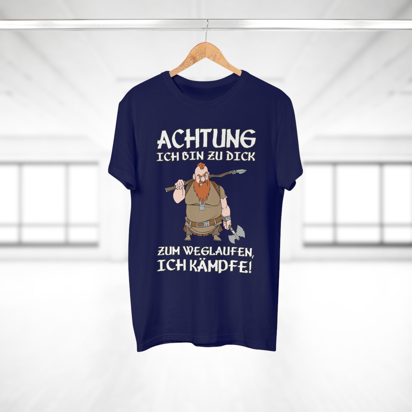 T-Shirt Achtung - Ich kämpfe (bis 5XL)