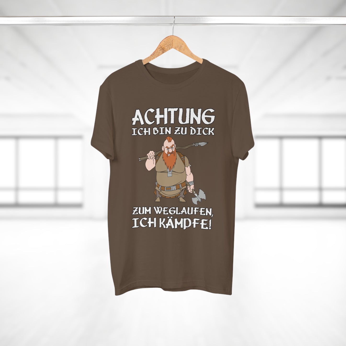 T-Shirt Achtung - Ich kämpfe (bis 5XL)