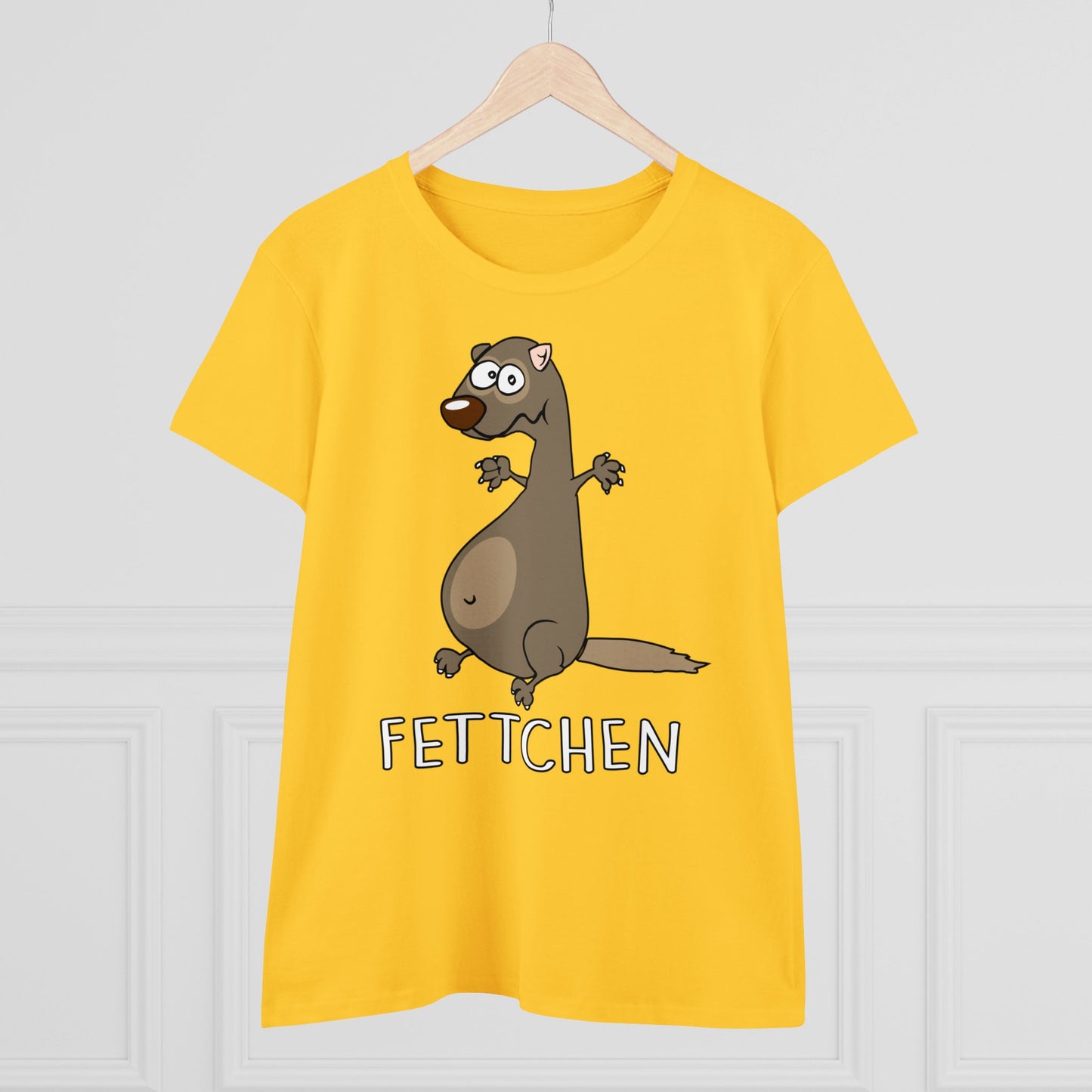 Damen T-Shirt Fettchen