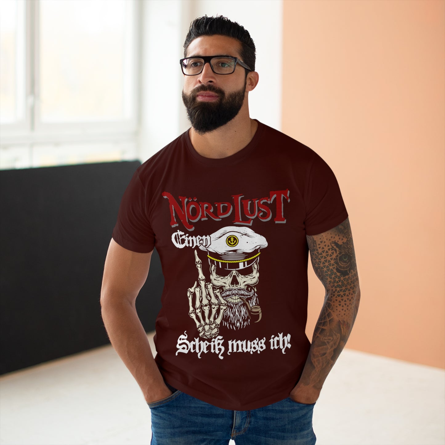 T-Shirt (bis 5XL) NördLust Einen Scheiß muss ich