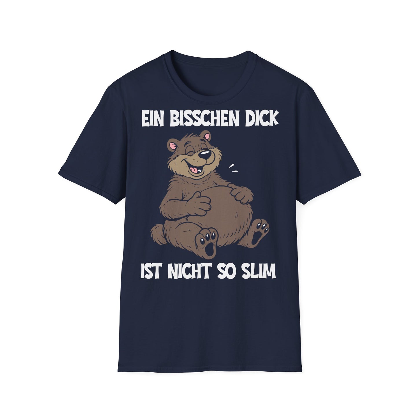 T-Shirt (bis 5XL) Ein bisschen dick, ist nicht so slim