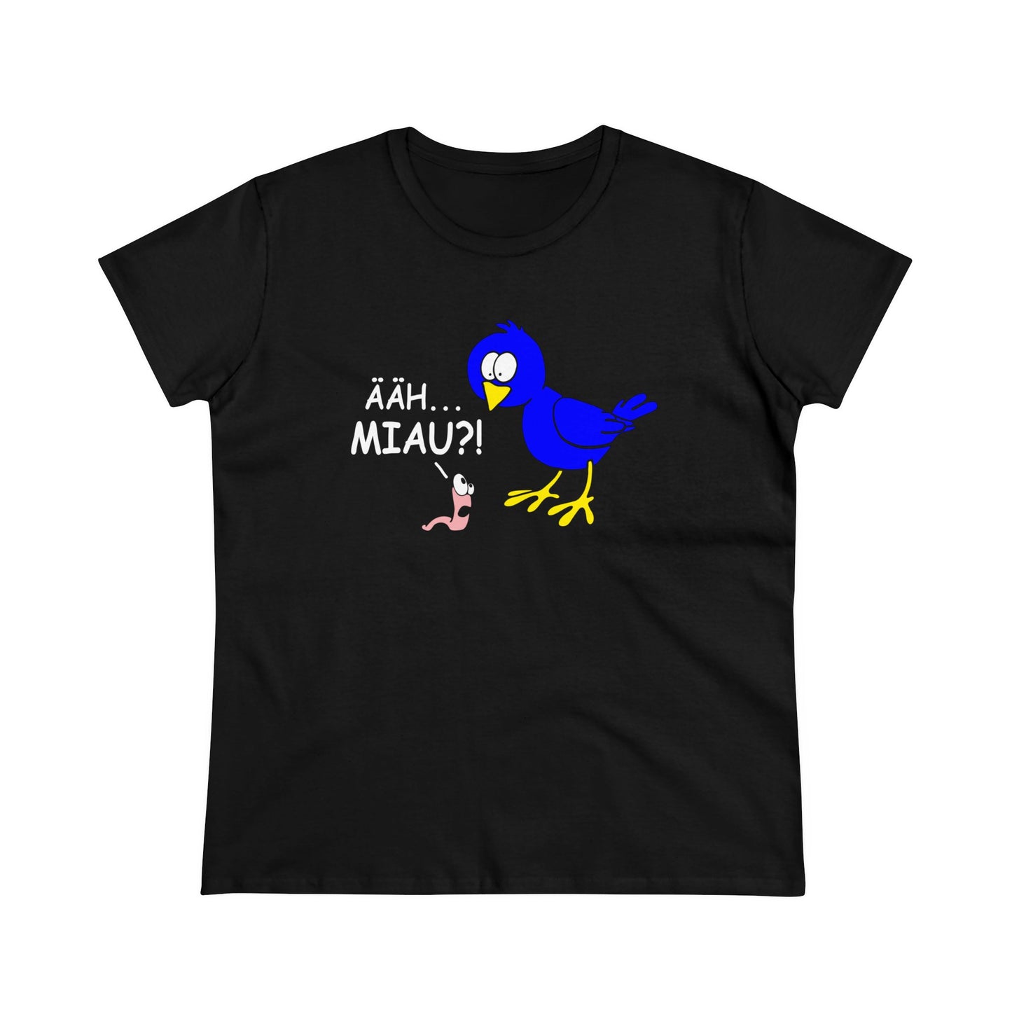 Damen T-Shirt Ääh Miau