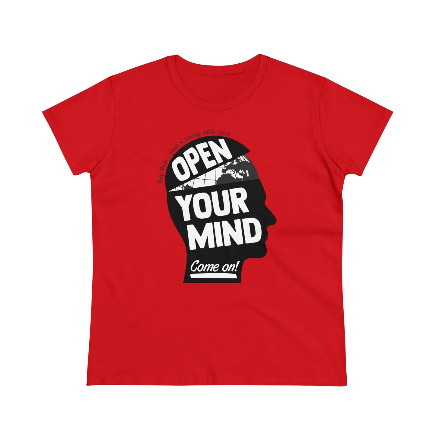 Damen T-Shirt Open your Mind