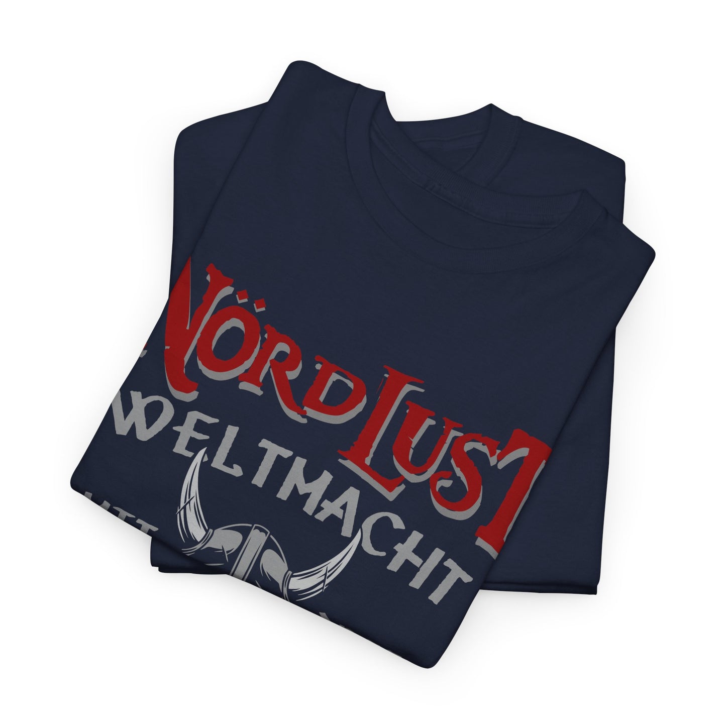 T-Shirt (bis 5XL) NördLust Weltmacht mit drei Buchstaben