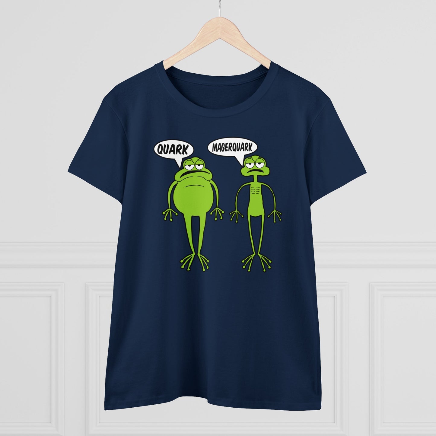 Damen T-Shirt Quark Magerquark