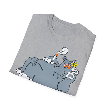 T-Shirt Hippie Hippo