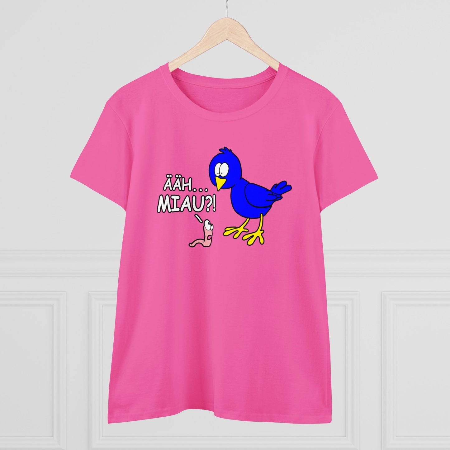 Damen T-Shirt Ääh Miau