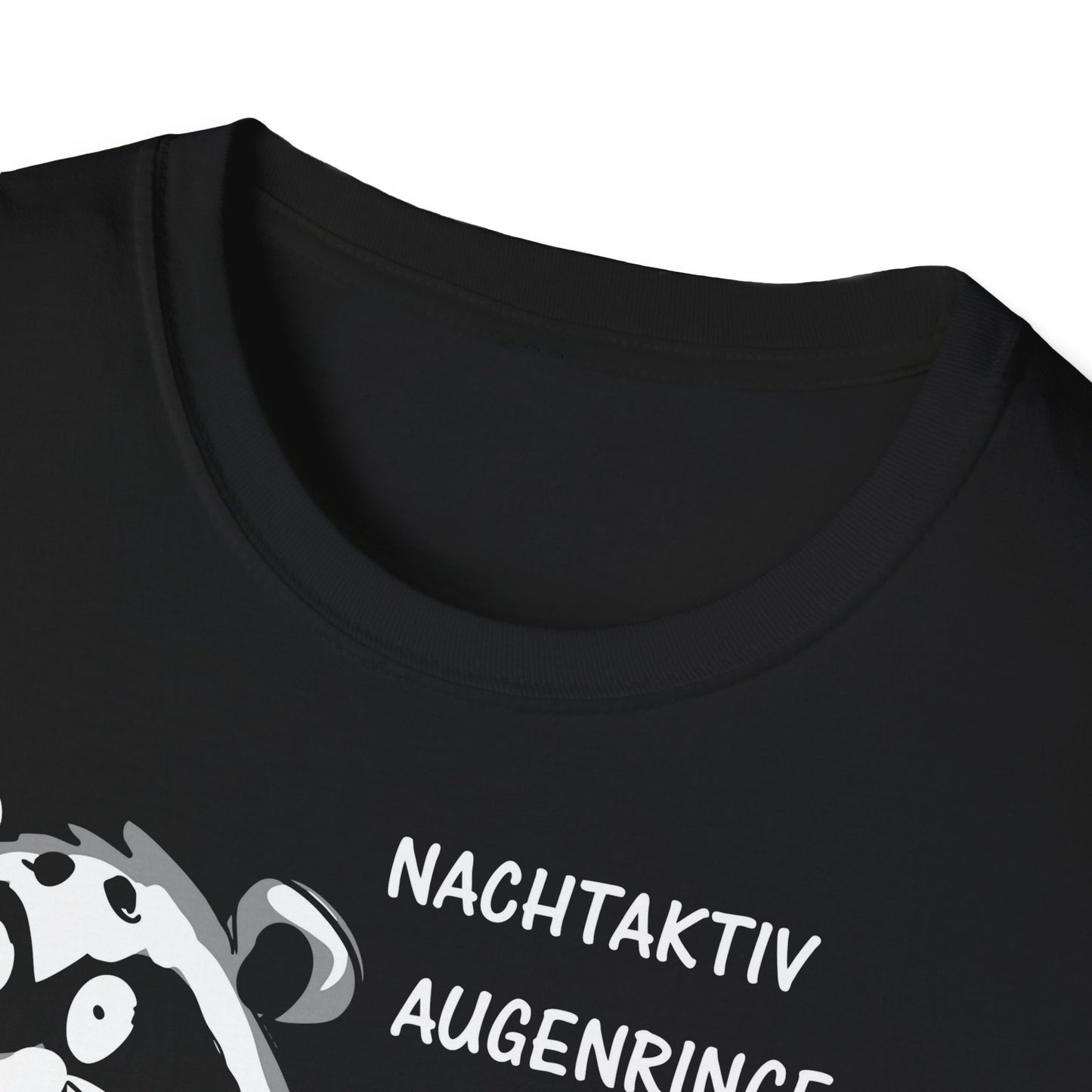 T-Shirt (bis 5XL) Nachtaktiv Augenringe