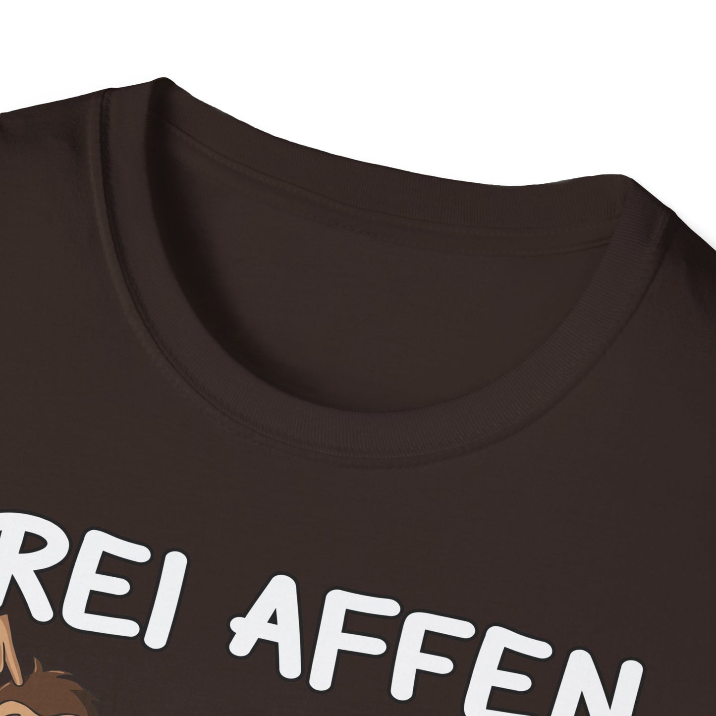 T-Shirt Drei Affen die sich fragend ansehen