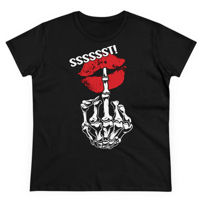 Damen T-Shirt Sssssst