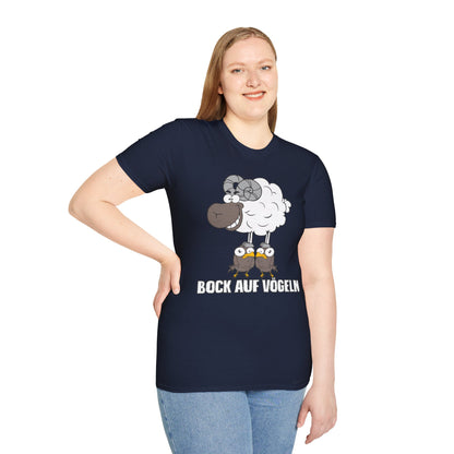 T-Shirt Bock auf Vögeln