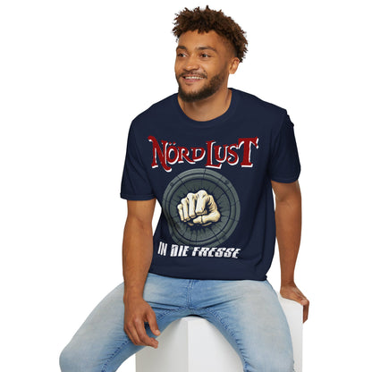 T-Shirt (bis 5XL) NördLust In die Fresse