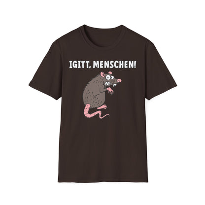 T-Shirt Igitt, Menschen
