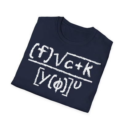 T-Shirt (bis 5XL) Fuck you Formel