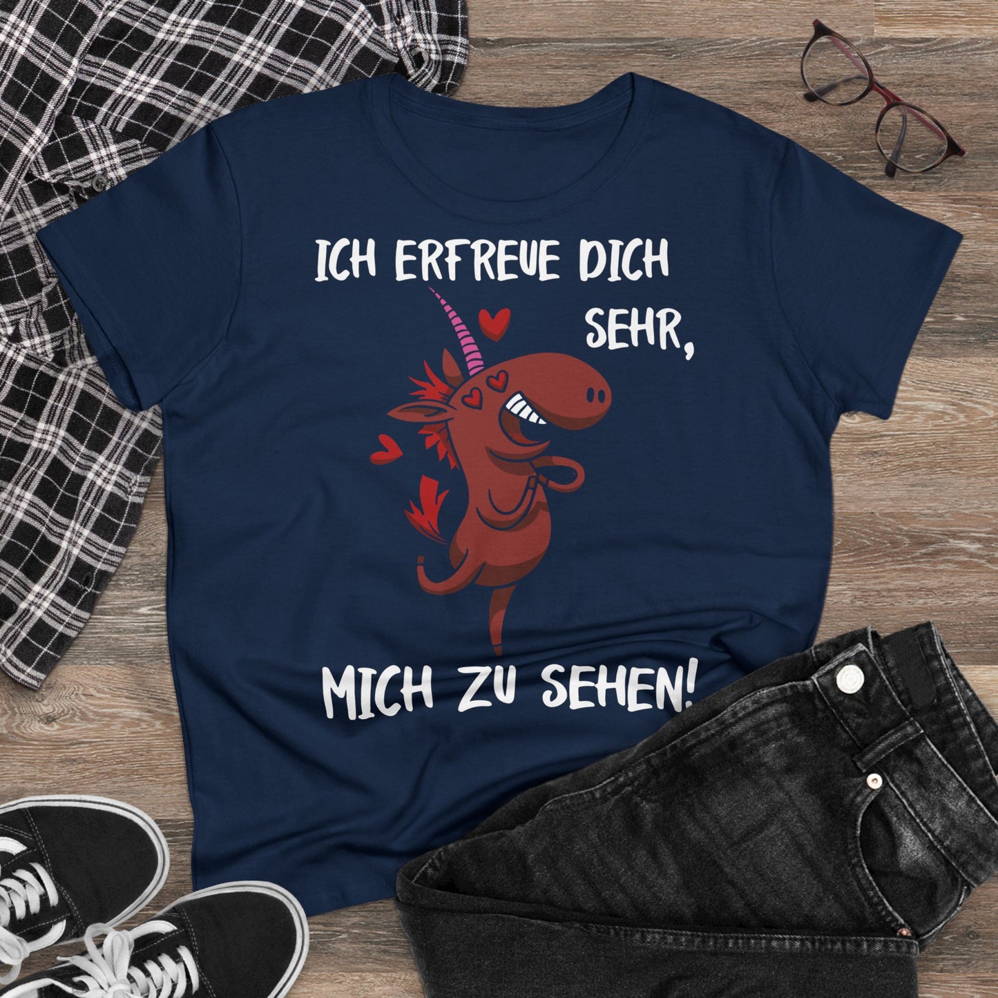 T-Shirt Ich Erfreue dich sehr, mich zu sehen!
