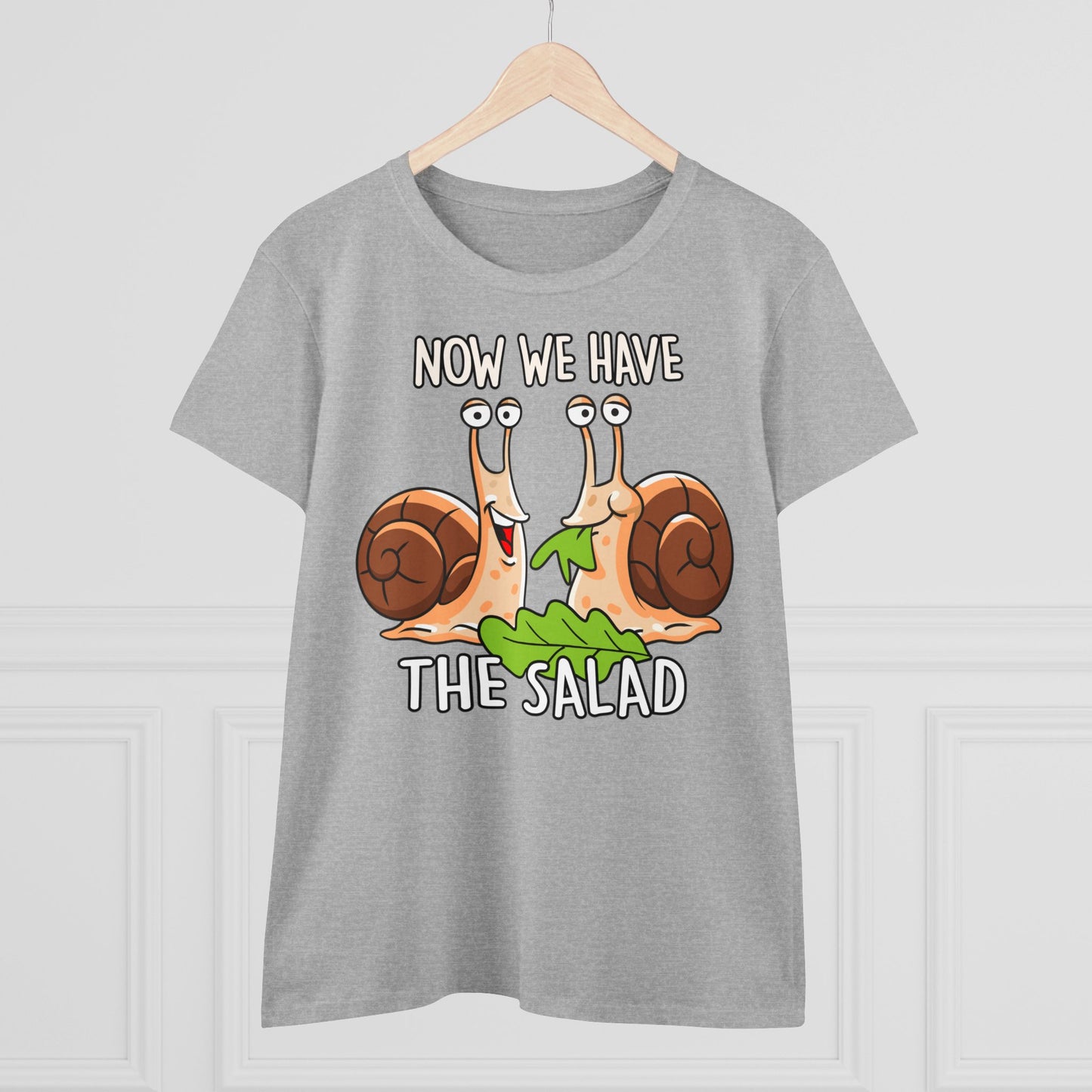 Damen T-Shirt Now we have the Salad