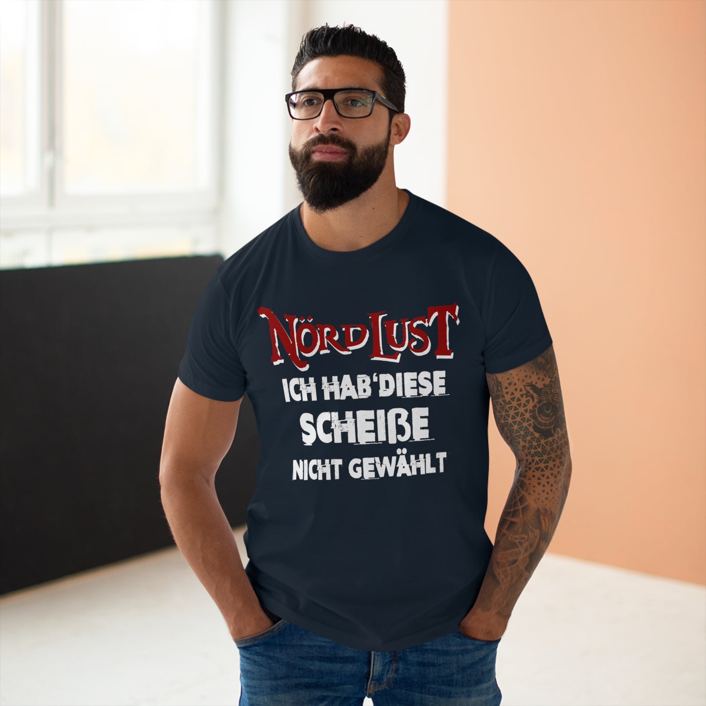 T-Shirt (bis 5XL) NördLust  Ich hab' diese Scheiße nicht gewählt'