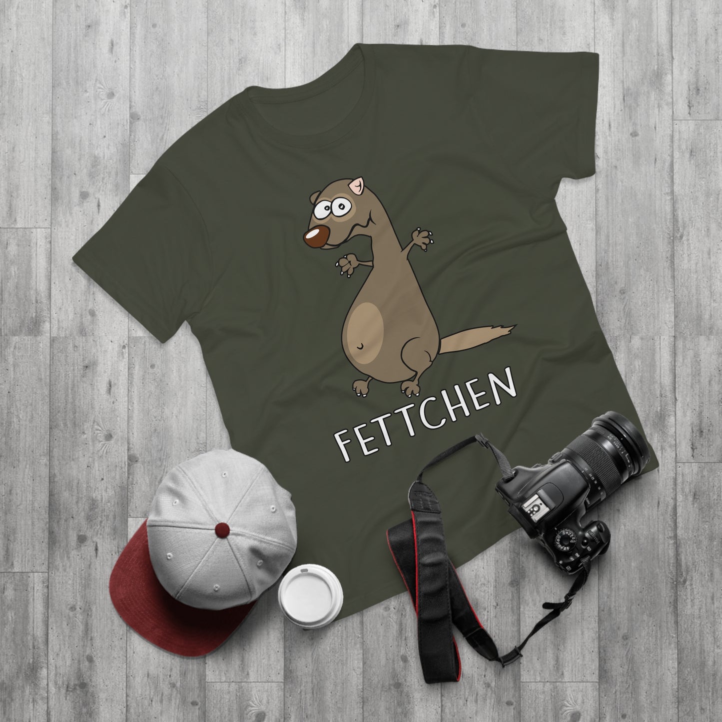 T-shirt Fettchen (bis 5XL)